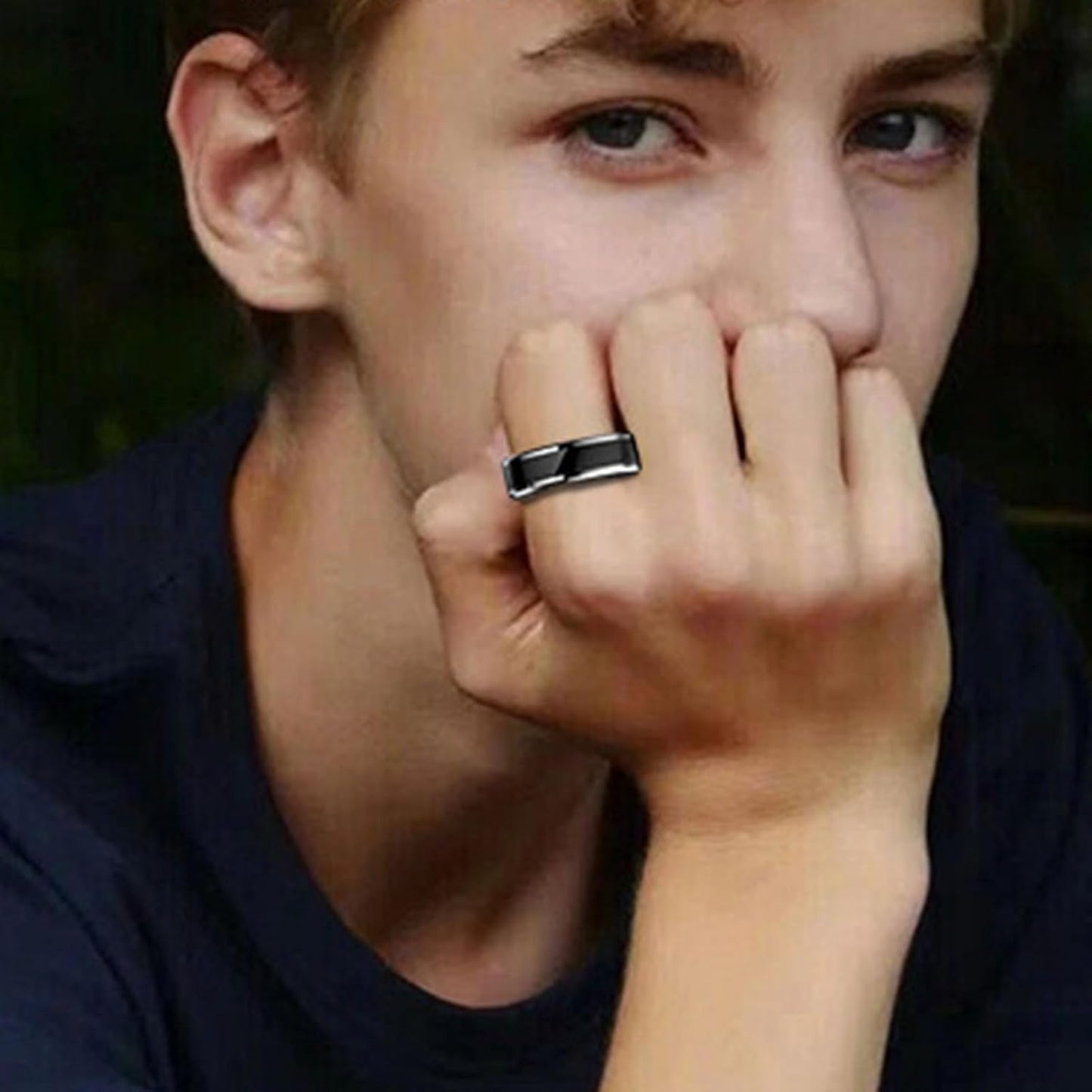 Smart Ring Health Tracker, Aura Ring Para Mujeres Y Hombres, Fitness Sleep Tracker Smart Ring, Juego Deportivo Con Detección De Movimiento (Talla 8)