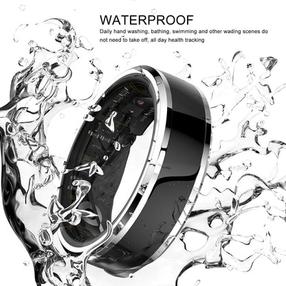 Smart Ring Health Tracker, Aura Ring Para Mujeres Y Hombres, Fitness Sleep Tracker Smart Ring, Juego Deportivo Con Detección De Movimiento (Talla 8)