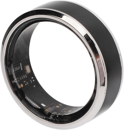 Smart Ring Health Tracker, Aura Ring Para Mujeres Y Hombres, Fitness Sleep Tracker Smart Ring, Juego Deportivo Con Detección De Movimiento (Talla 8)