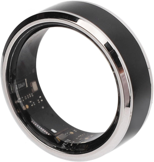 Smart Ring Health Tracker, Aura Ring Para Mujeres Y Hombres, Fitness Sleep Tracker Smart Ring, Juego Deportivo Con Detección De Movimiento (Talla 8)